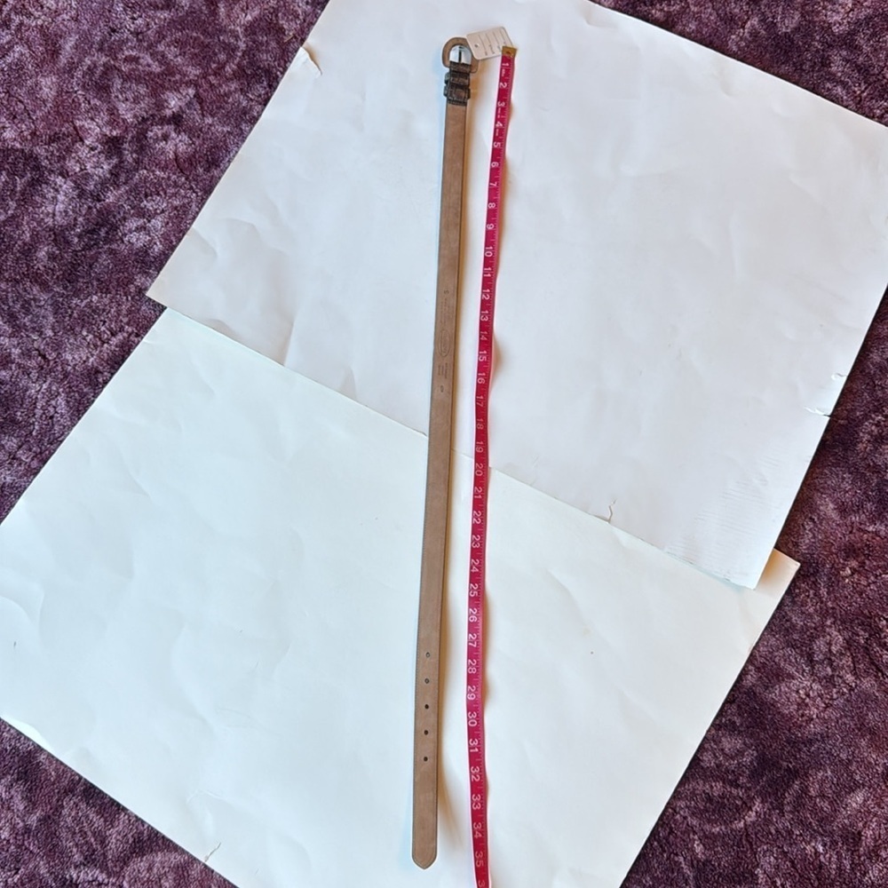 Talbots Elegant Gray Crocodile Pattern Leather Be… - image 5